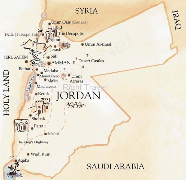 maps of jordan. Petra+jordan+map